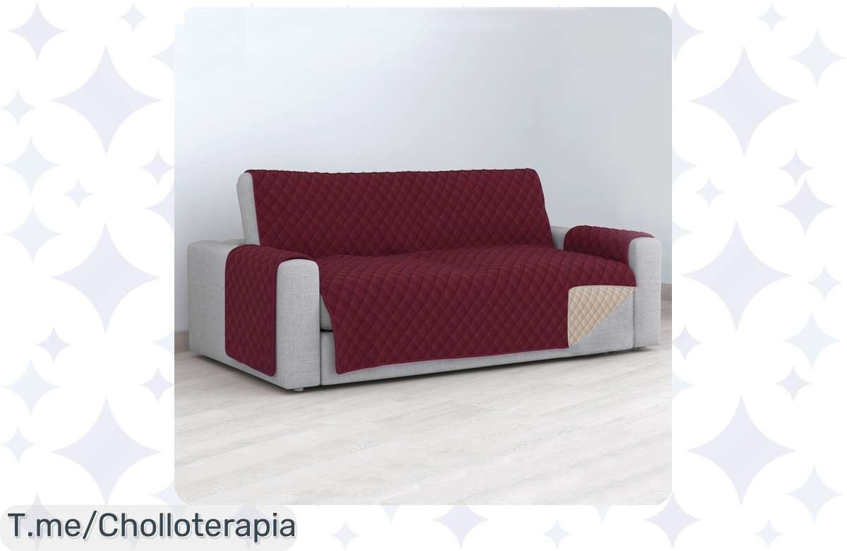 Funda de sofá reversible: ¡Oferta insuperable, corre antes de que se agote!