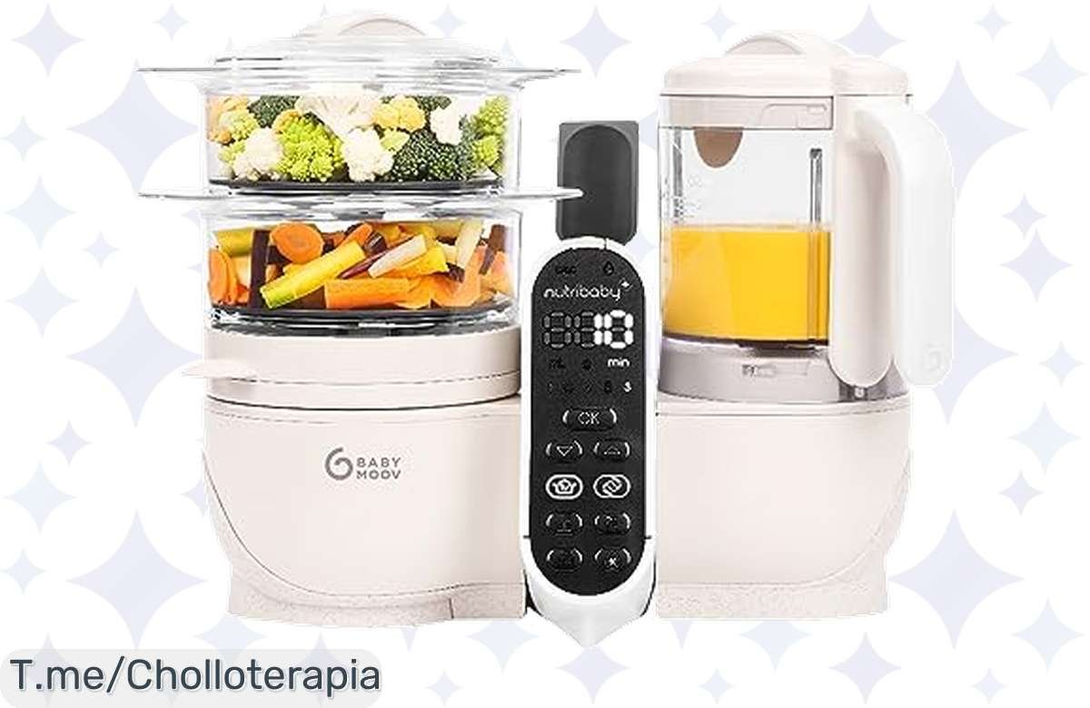Ganga total: Babymoov Nutribaby, el chef automático para tu bebé a un precio insuperable