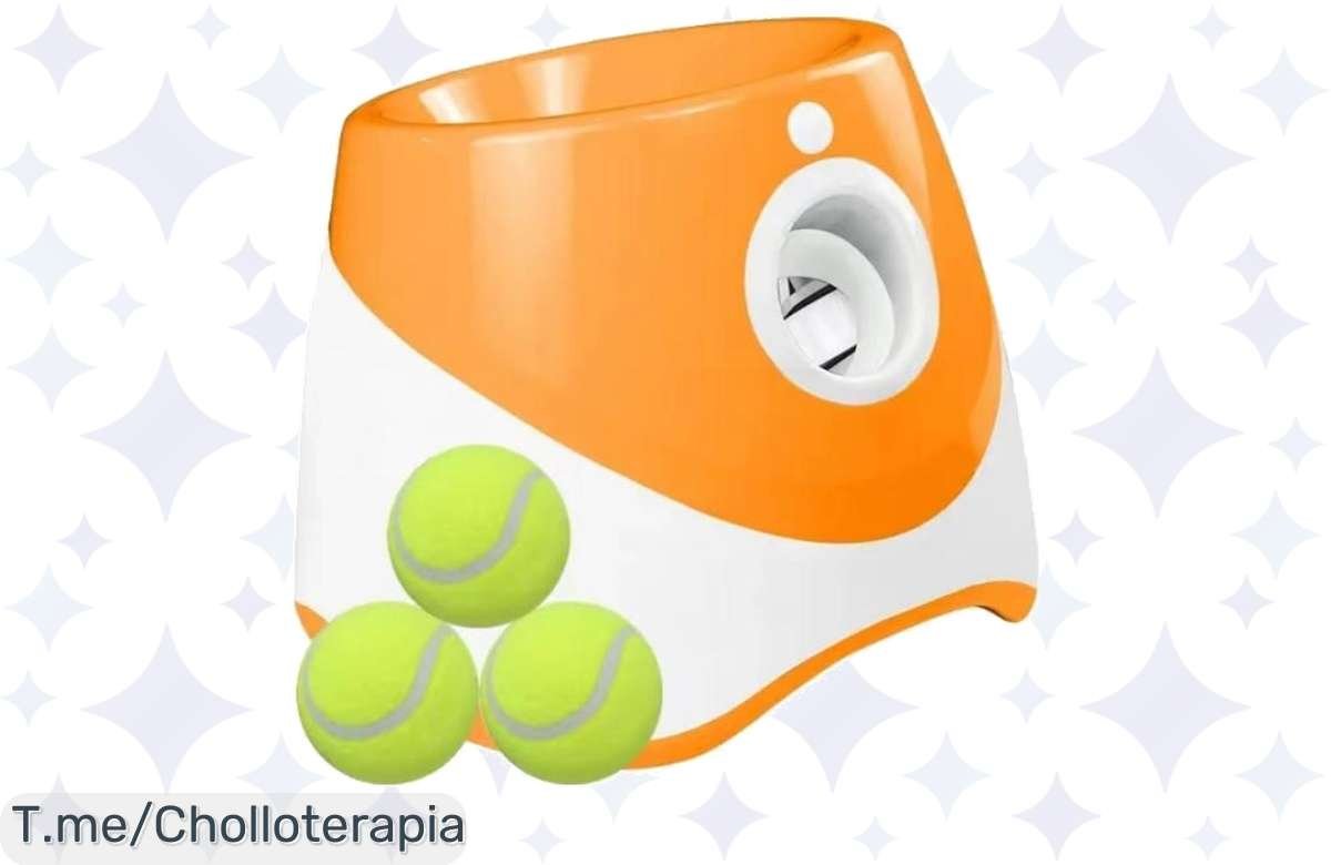 Haz feliz a tu perro con el lanzador de pelotas automático que todos quieren