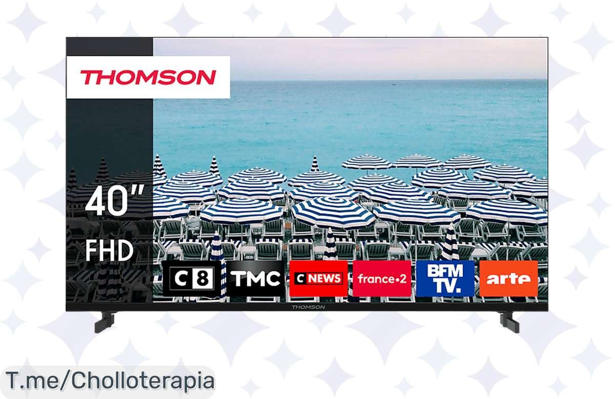 Hazte con la TV LED THOMSON 40FD2S13 FullHD a un precio loco, disfruta de imágenes espectaculares en casa y no pierdas este ofertón limitado, ¡compra ya antes de que se agote!