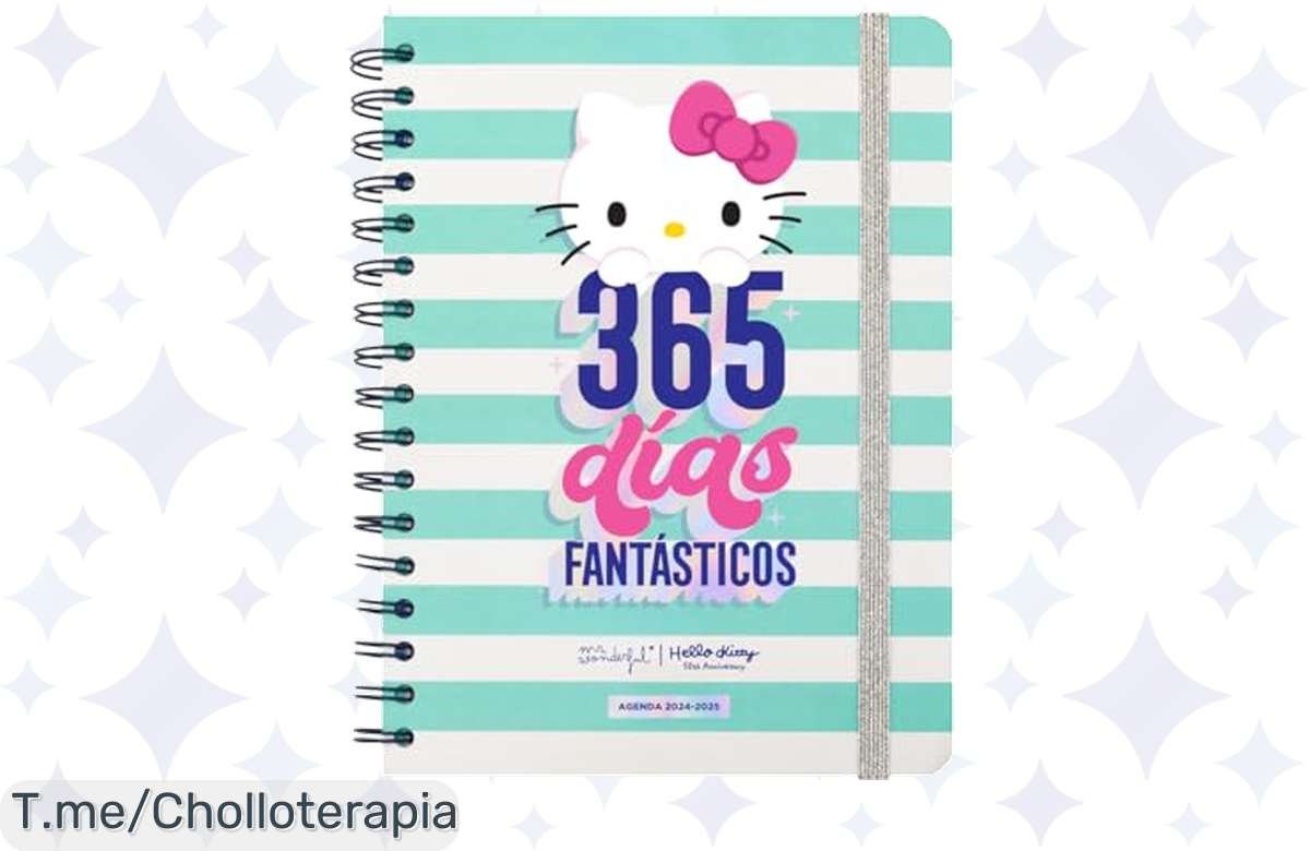 Hello Kitty te organiza la vida: ¡Chollazo en agendas escolares únicas!