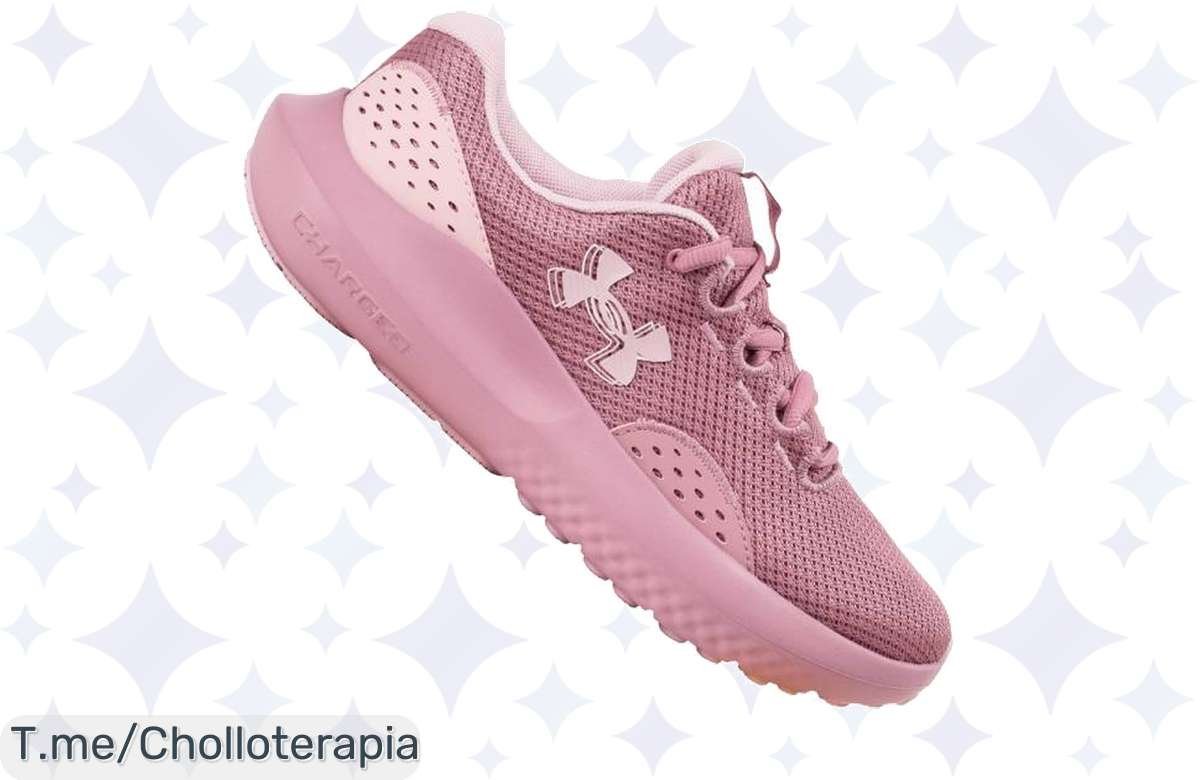 Impulsa tu carrera con las Under Armour Charged Surge 4 para mujer, un ofertón con tecnología de amortiguación que te hará sentir como sobre nubes. ¡Compra ya antes de que se acaben!