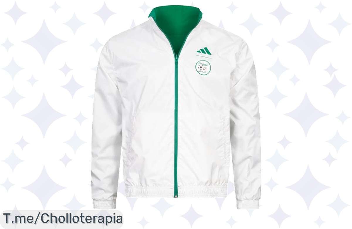 Increíble chaqueta reversible Argelia Adidas: ¡no dejes pasar esta ganga!