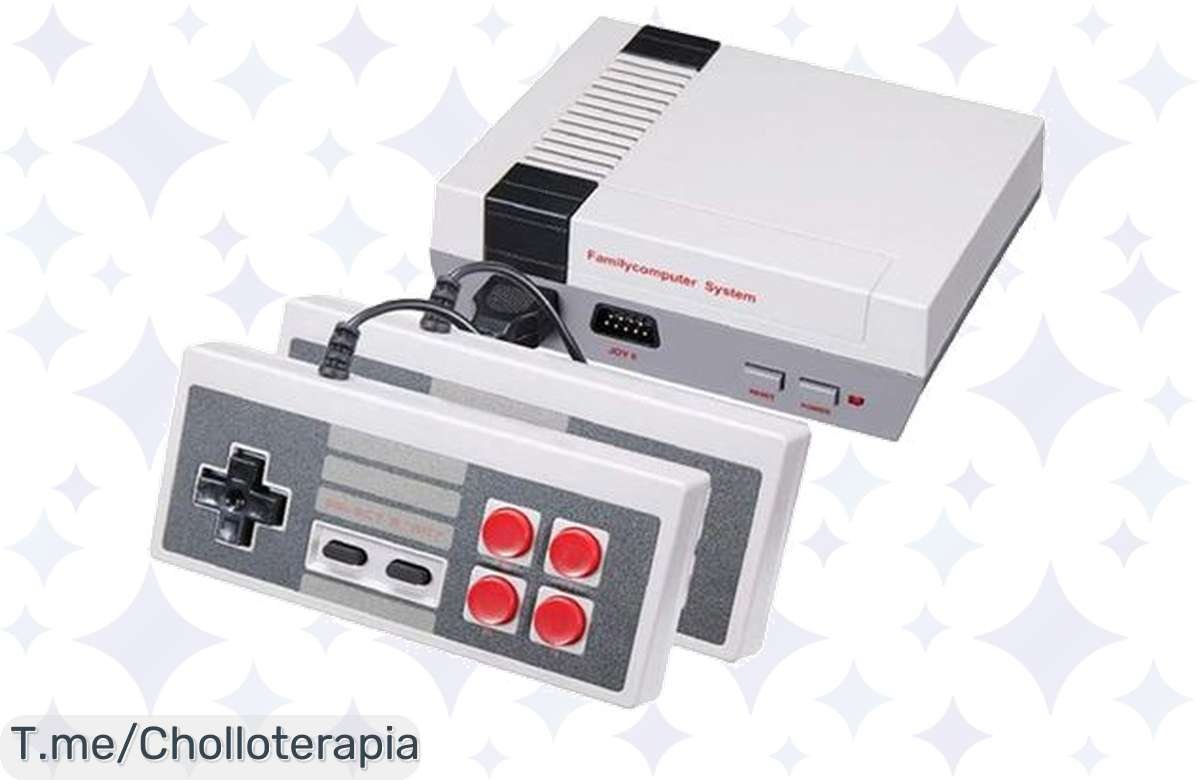 Increíble ofertón: Consola retro mini con 620 juegos, ¡llévatela antes de que vuele!