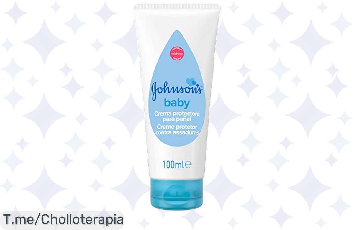 Johnson’s Baby Crema protectora para pañal: El alivio que tu bebé merece a un precio loco, protege y repara su piel sensible. ¡Aprovecha este ofertón y compra ya!