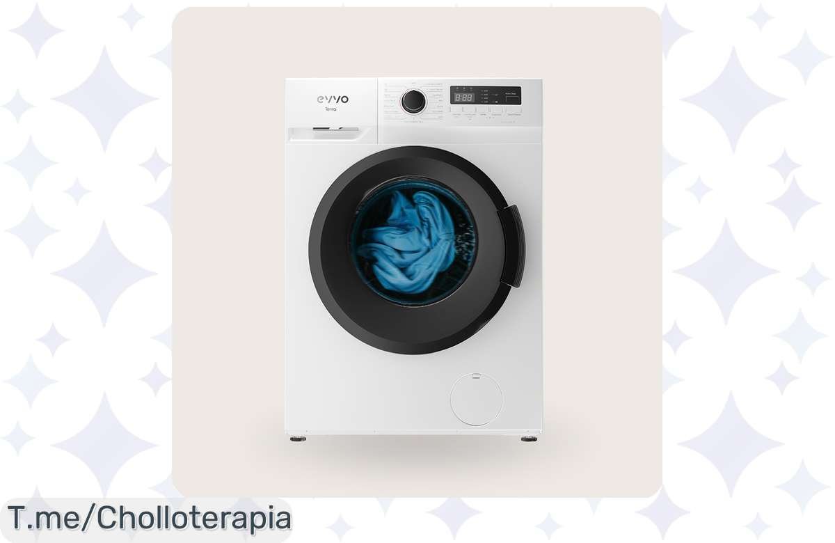 Lavadora EVVO TERRA 12 Kg: Motor Inverter y ahorro, ¡no te lo pierdas!