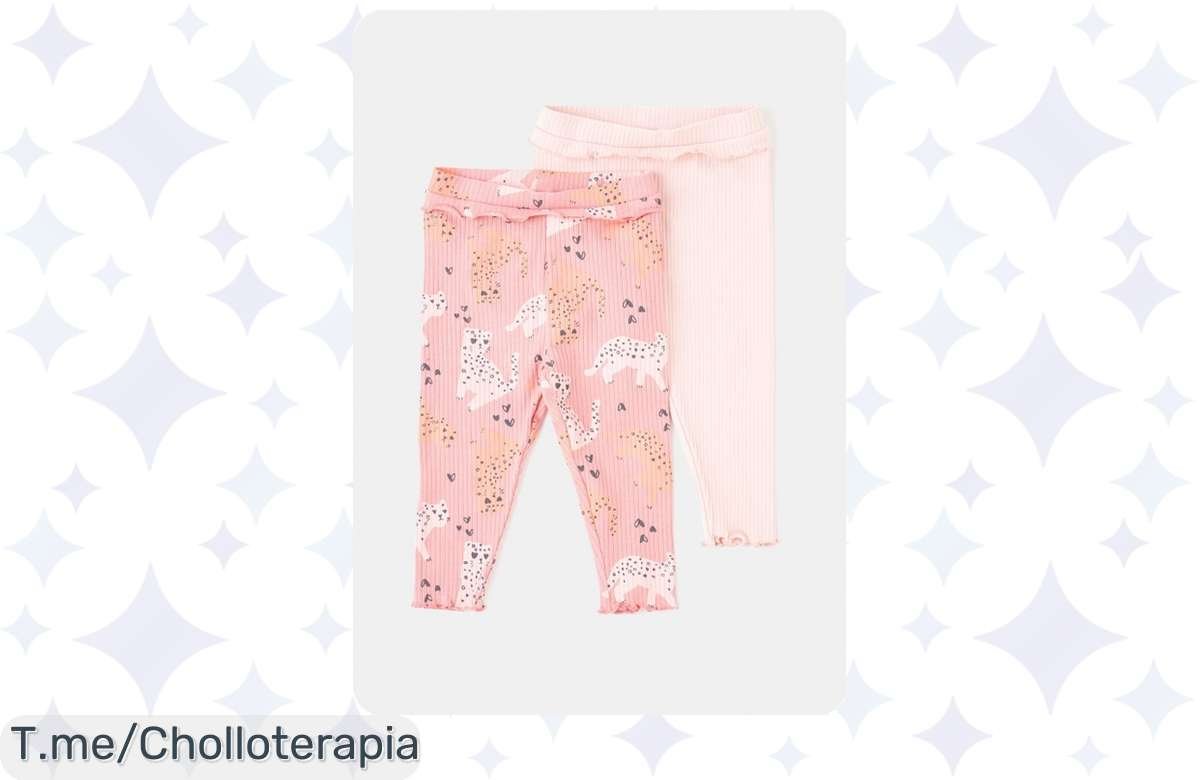 Leggins eco para bebés que volarán de las tiendas, ¡comodísimos y en un pack irresistible!