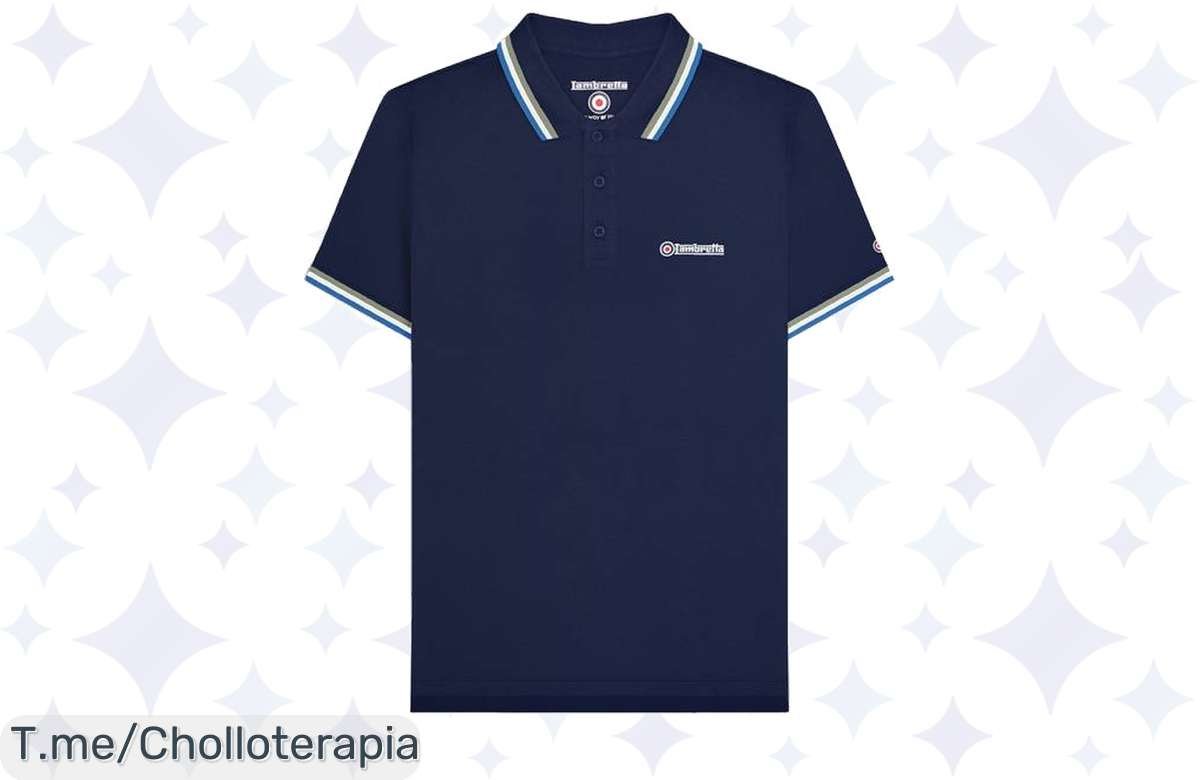 Luce increíble este verano con el lambretta triple tipped polo: un chollazo que no puedes dejar escapar, ¡stock limitado, actúa ya y marca la diferencia!