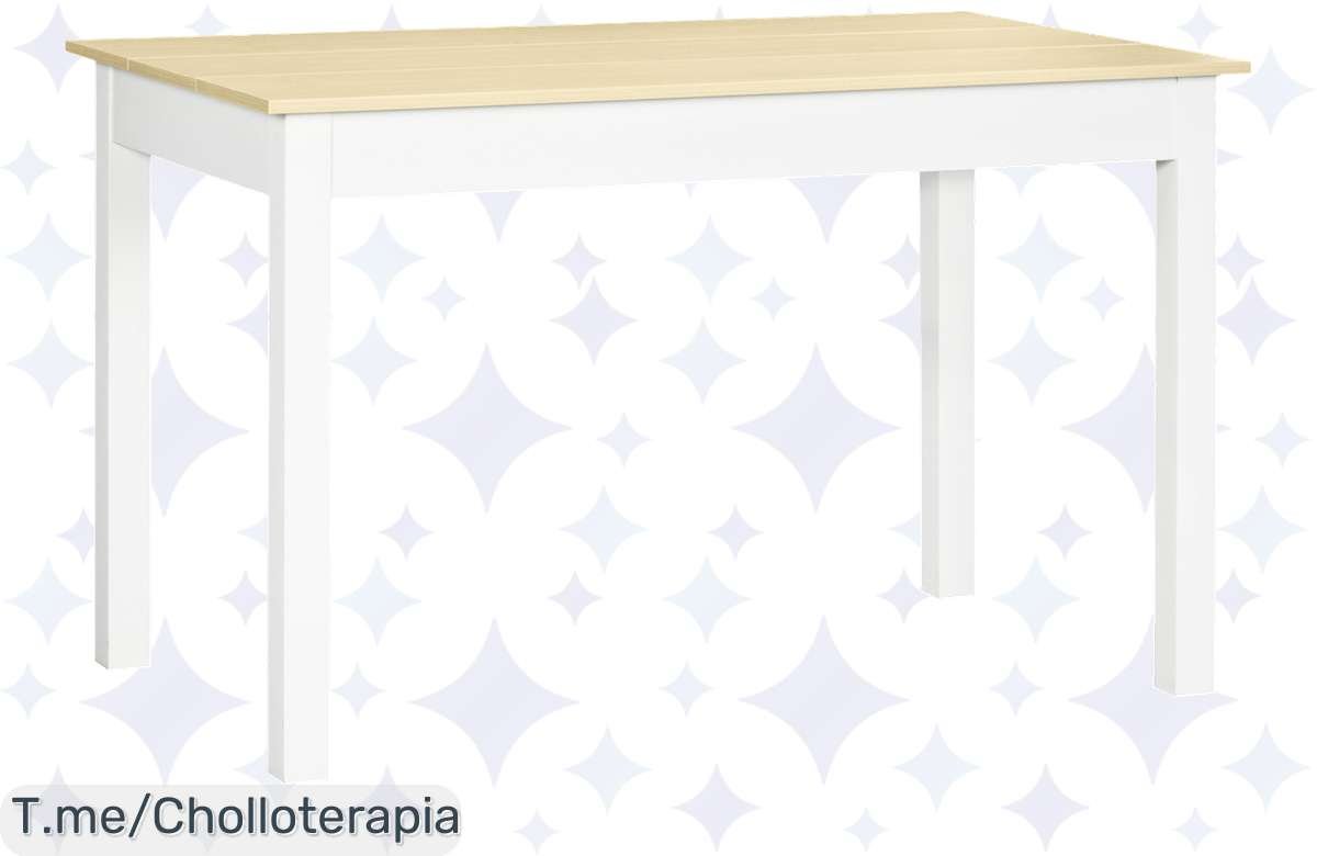 Mesa moderna para 46: ¡Precio de locura y diseño brutal! Corre antes de que vuele.