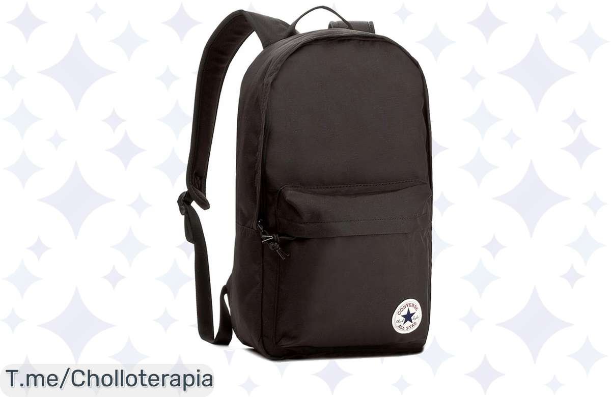 Mochila Edc Pack Poly de Converse: Super chollo unisex en colores únicos, perfecto para elevar tu estilo. ¡Haz tu compra ahora y no dejes que se agote esta oferta increíble!