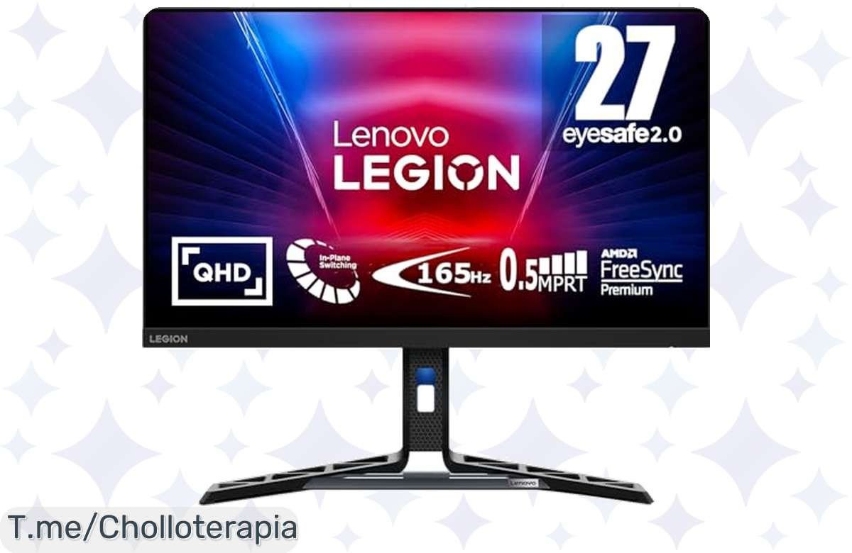 No dejes escapar el ofertón del año: Monitor Lenovo Legion R27q30 de 27” QHD y 165Hz, juega como nunca a un precio loco. ¡Compra ahora antes de que se agote!