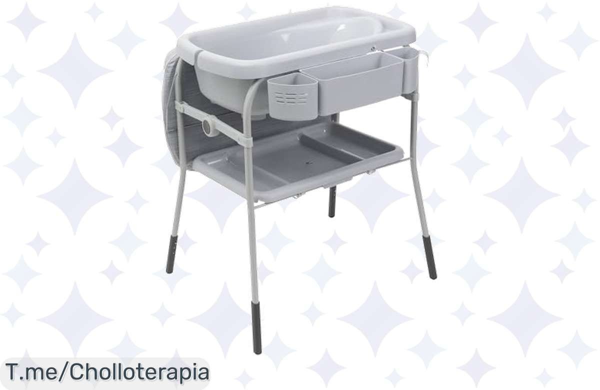 Nunca visto: Bañera y cambiador Chicco Cuddle & Bubble con precio loco y acolchado suave, ¡hazlo tuyo ahora en esta oferta limitada!