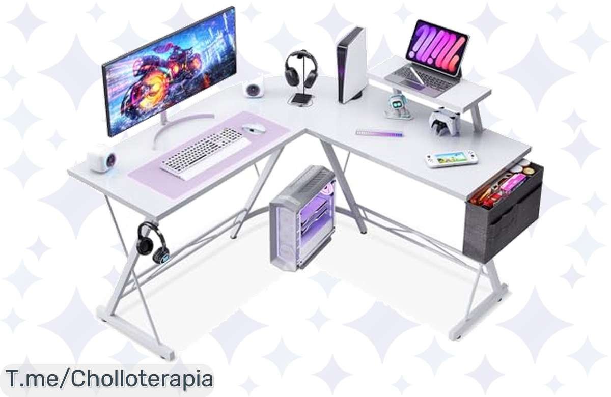 ODK Mesa Gaming en L: Calidad Top y Mega Descuento – ¡No te lo Pierdas!