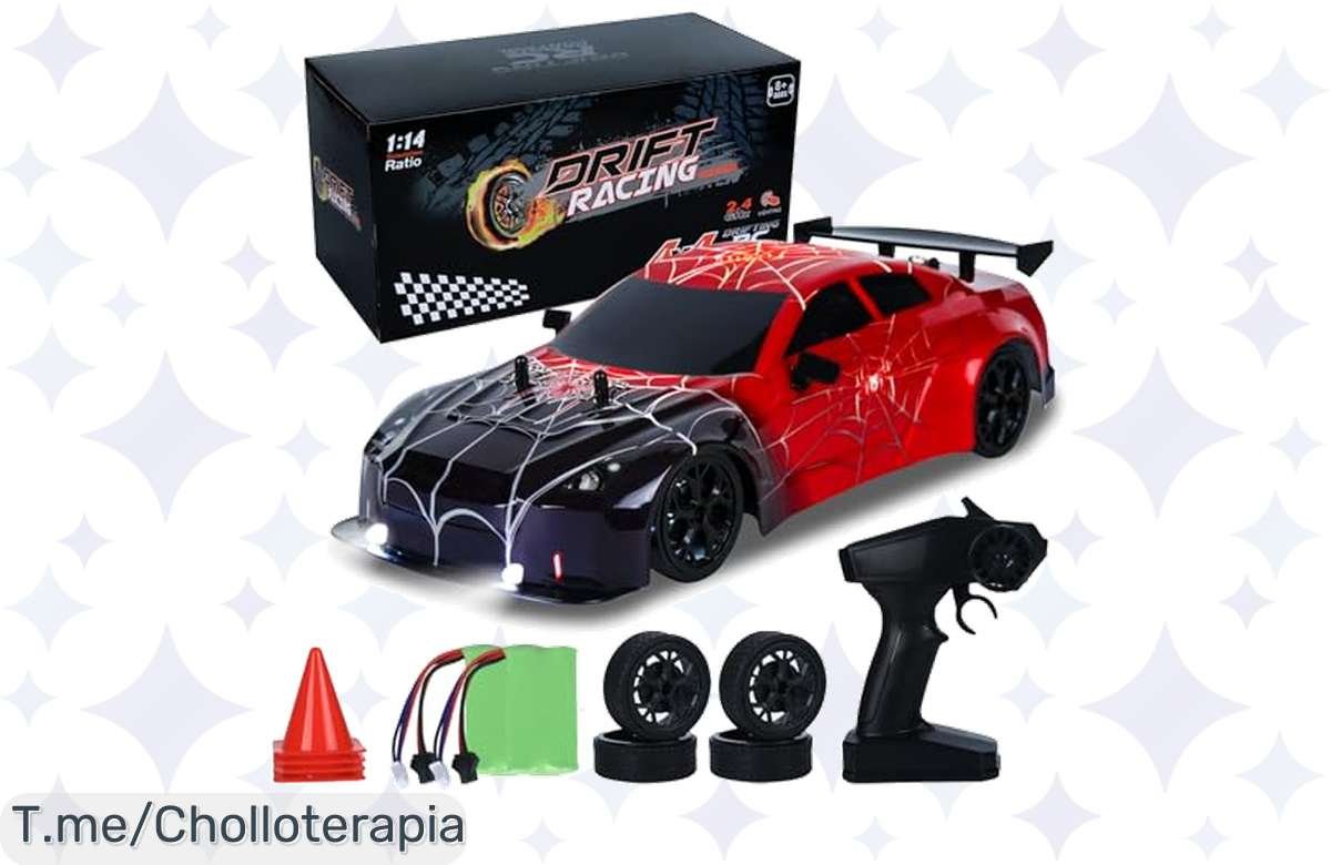 Oferta Relámpago: Coche Teledirigido iBlivers 1:14, derrapes y luces alucinantes ¡a precio de risa!