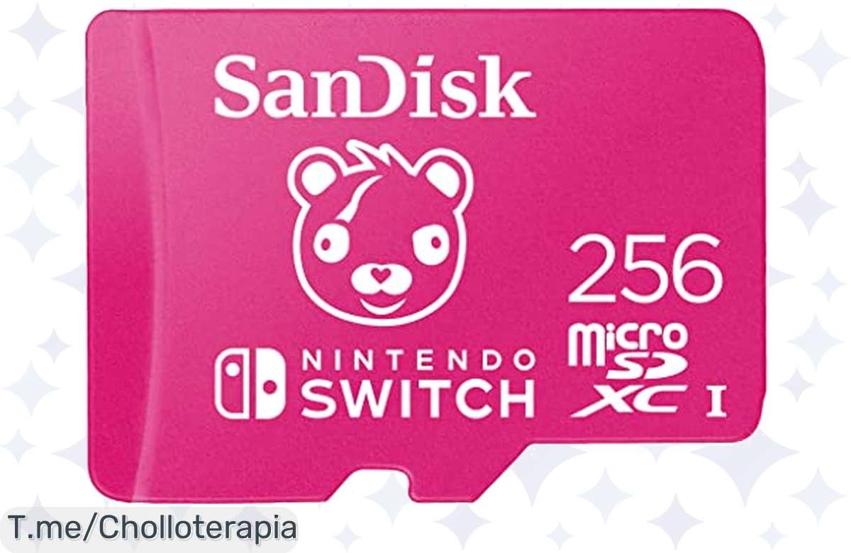 Oferta bomba: SanDisk 256GB Fortnite microSDXC para Nintendo Switch a precio de locura, ¡aprovecha ya!