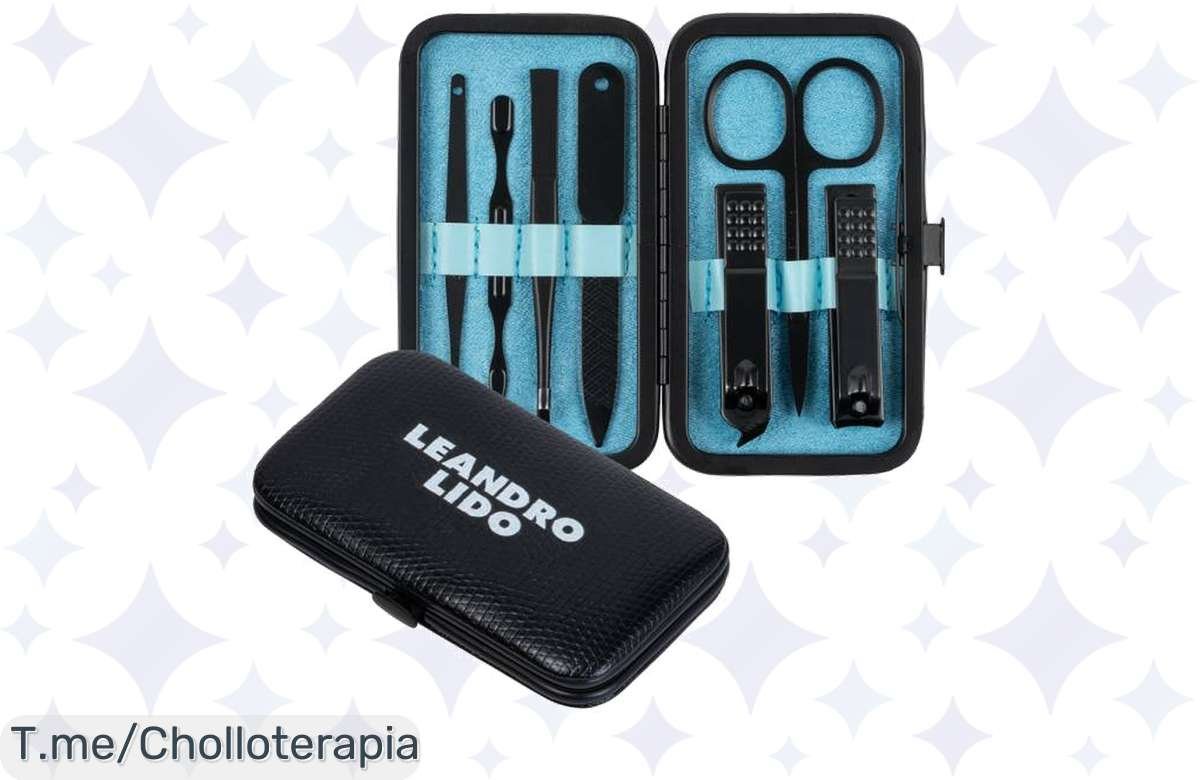 Oferta loca: Set de manicura Perugia 8 piezas por menos de lo que imaginas, ¡corre!