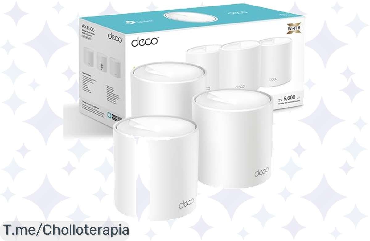 Oferta loca: TPLink Deco X1500 WiFi 6 ¡Solo por tiempo limitado!