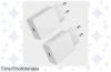 Pack ahorro: 2 cargadores de 20W para tu iPhone, carga al 60% en 30 minutos ¡No te quedes sin batería!
