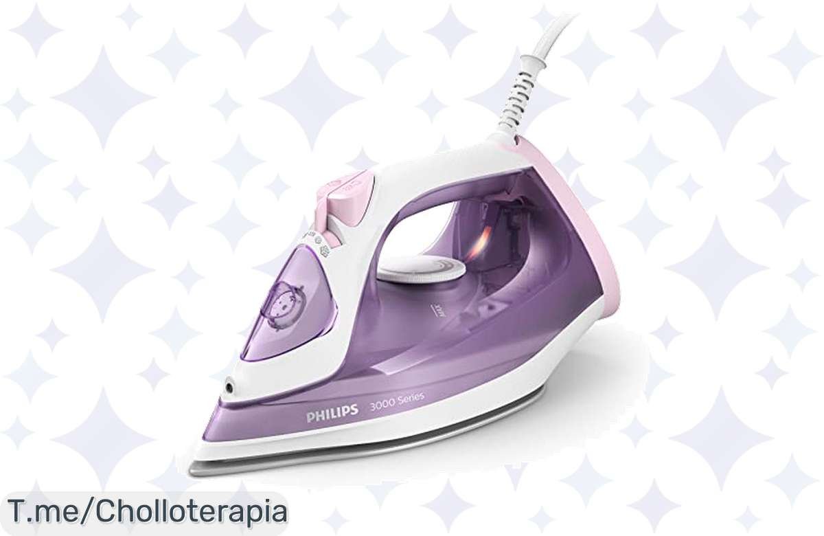 Plancha a vapor Philips 3000: ¡Ahorra a lo grande con 2000 W de poder!