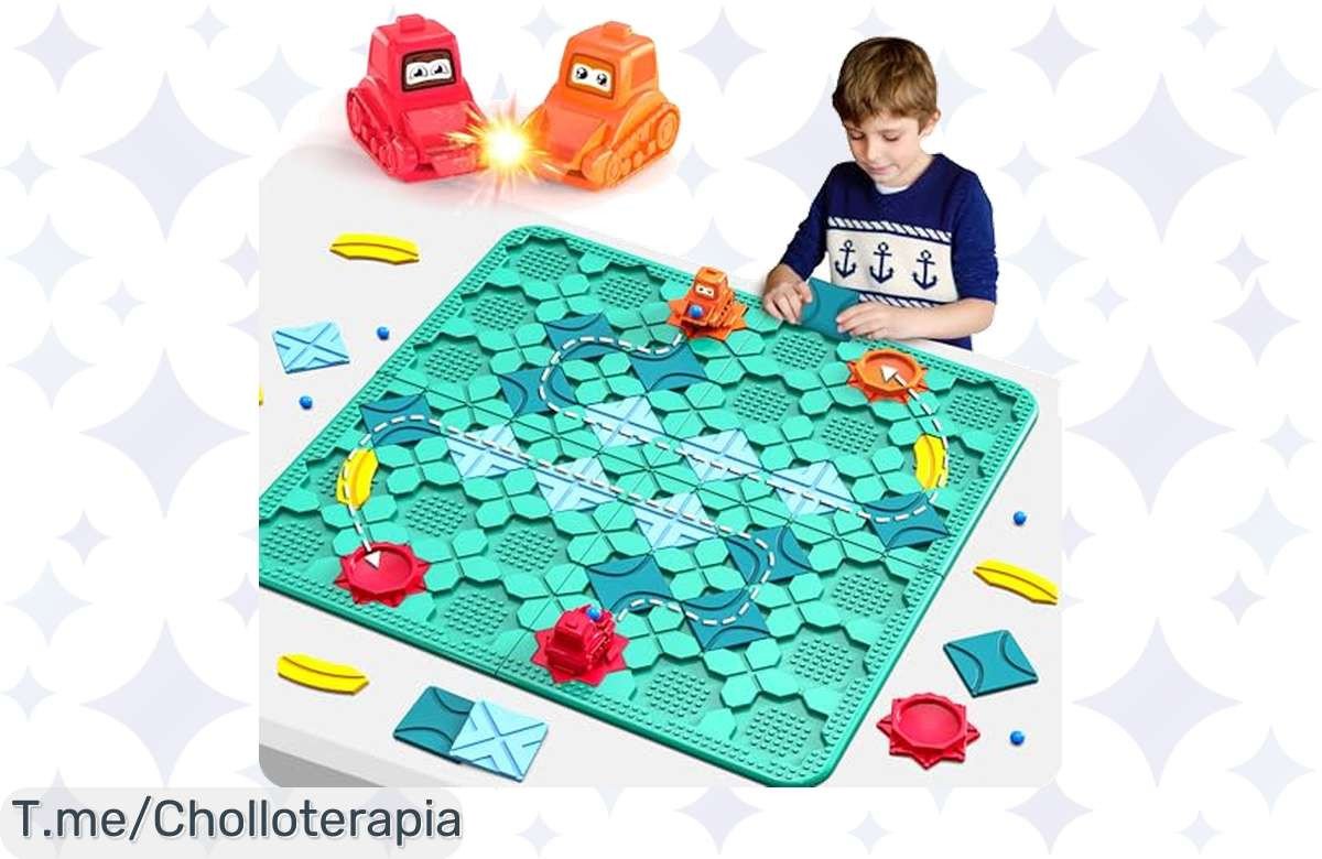 Potencia la mente de tu pequeño con nuestros juguetes lógicos para construir carreteras a un precio loco; ¡aprovecha el descuento brutal y haz su cumpleaños inolvidable hoy!