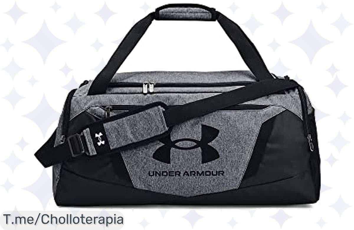 Potencia tu estilo con la increíble bolsa Unisex UA Undeniable 5.0: resistente al agua y cómoda, ¡aprovecha este chollo único antes de que se acaben!
