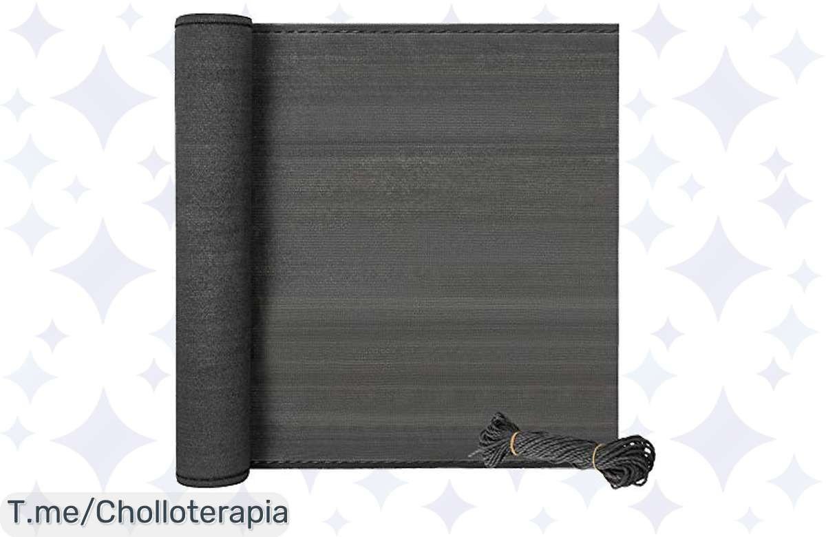 Protege tu balcón con este ofertón: Pantalla de privacidad y defensa contra el viento a precio de ganga. ¡Aplica tu cupón y aprovecha este chollo antes que se agote!