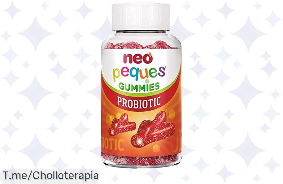 Regala Sonrisas con NEO PEQUES: Gominolas Probióticas de Fresa que Fortalecen Defensas y Cuidan Sus Barrigones ¡No Dejes Pasar Este Chollo, Compra Ahora!