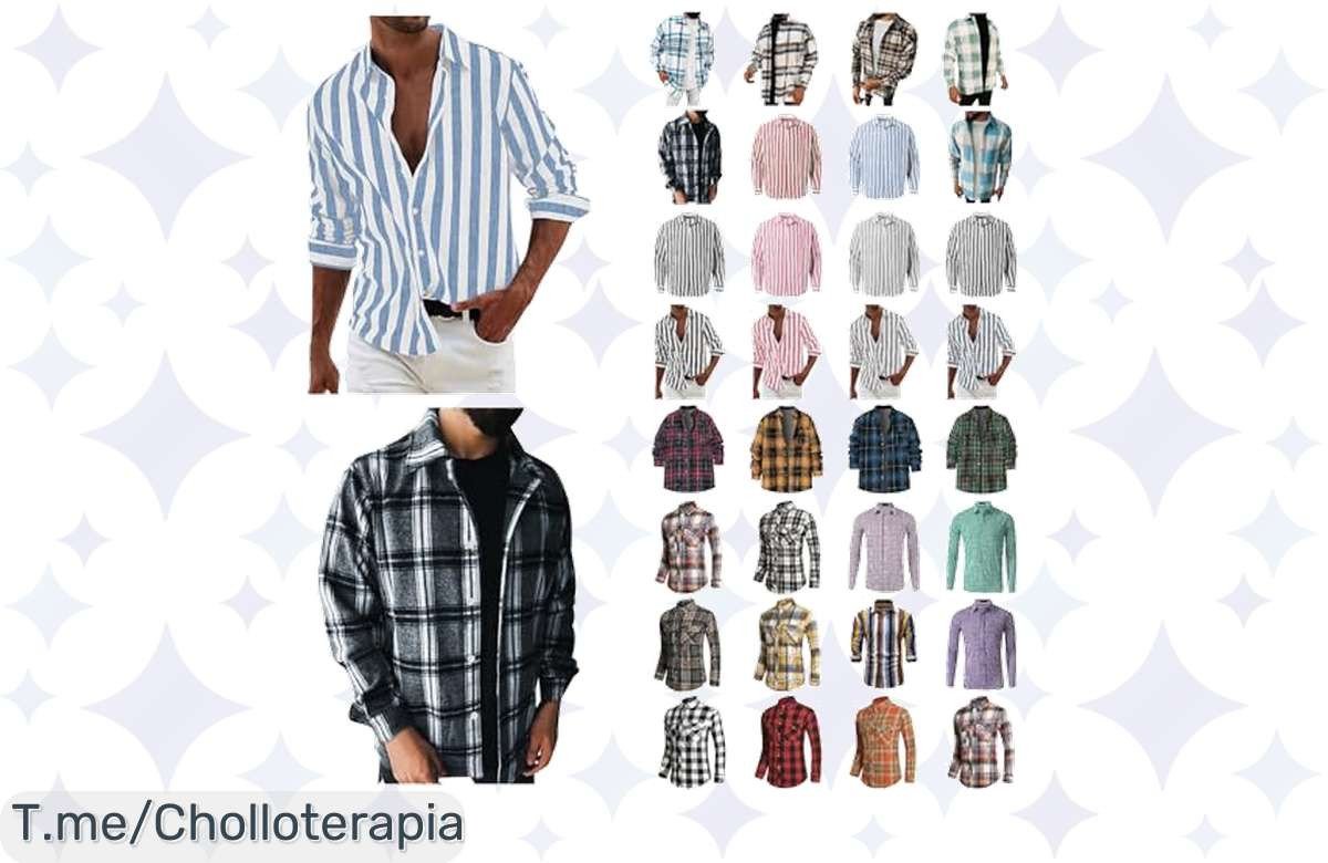 Renueva tu armario con el super chollo de verano: camisas de lino estampadas a precios locos, ¡descuento brutal por tiempo limitado! Compra ahora antes de que se agoten.
