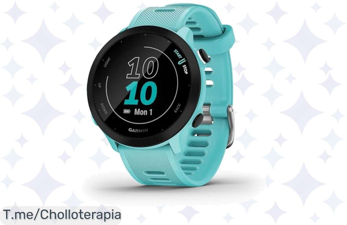 Renueva tu running con el Garmin Forerunner 55: GPS fácil, batería imparable y cuida tu corazón