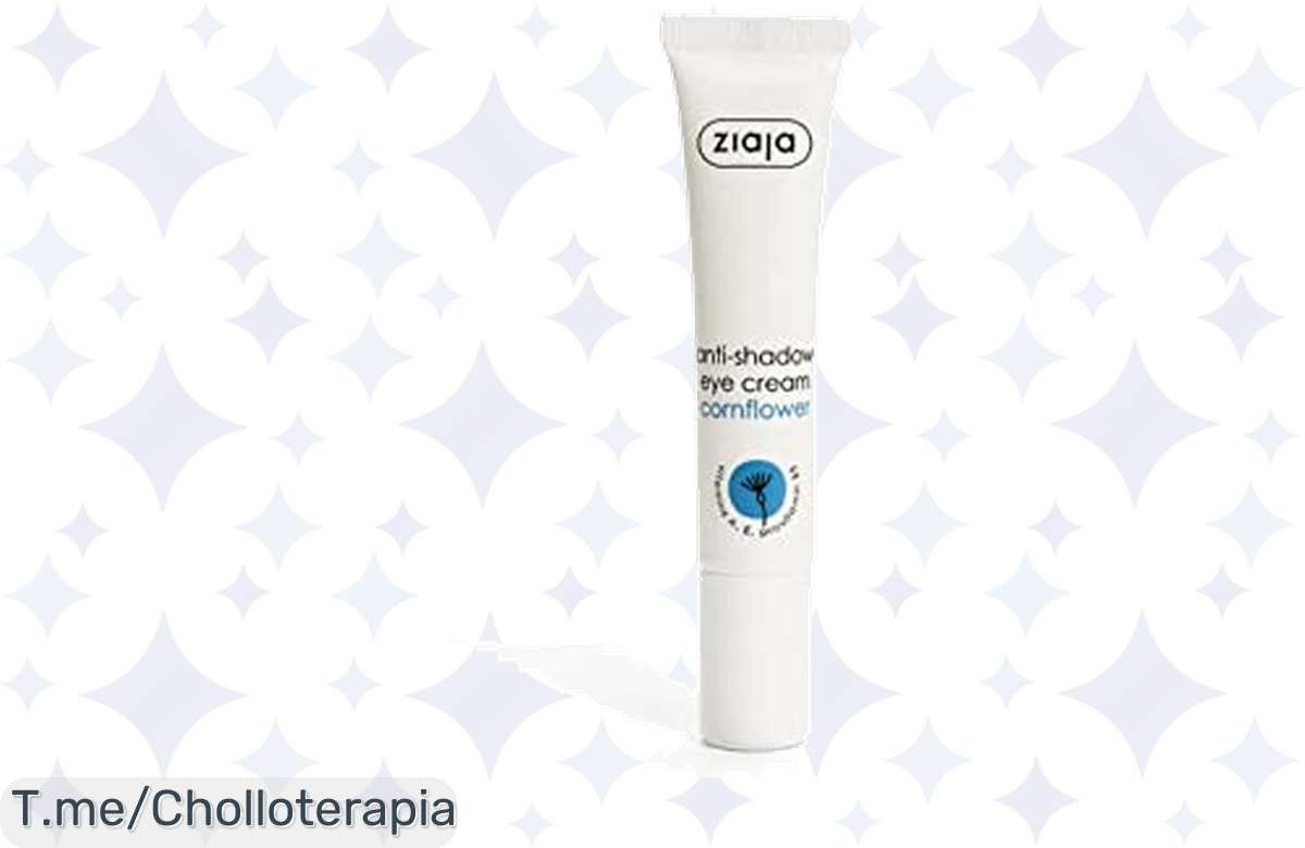 Revitaliza tu mirada con la crema antiojeras Ziaja, dile adiós a las ojeras y disfruta de una piel suave como la seda, ¡aprovecha este ofertón y actúa ya!