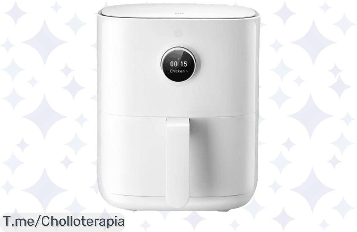 Revoluciona tu cocina con la Xiaomi Mi Smart Air Fryer, disfruta de platos saludables en tiempo récord y controla todo con tu voz. ¡Oferta limitada, no la dejes escapar!