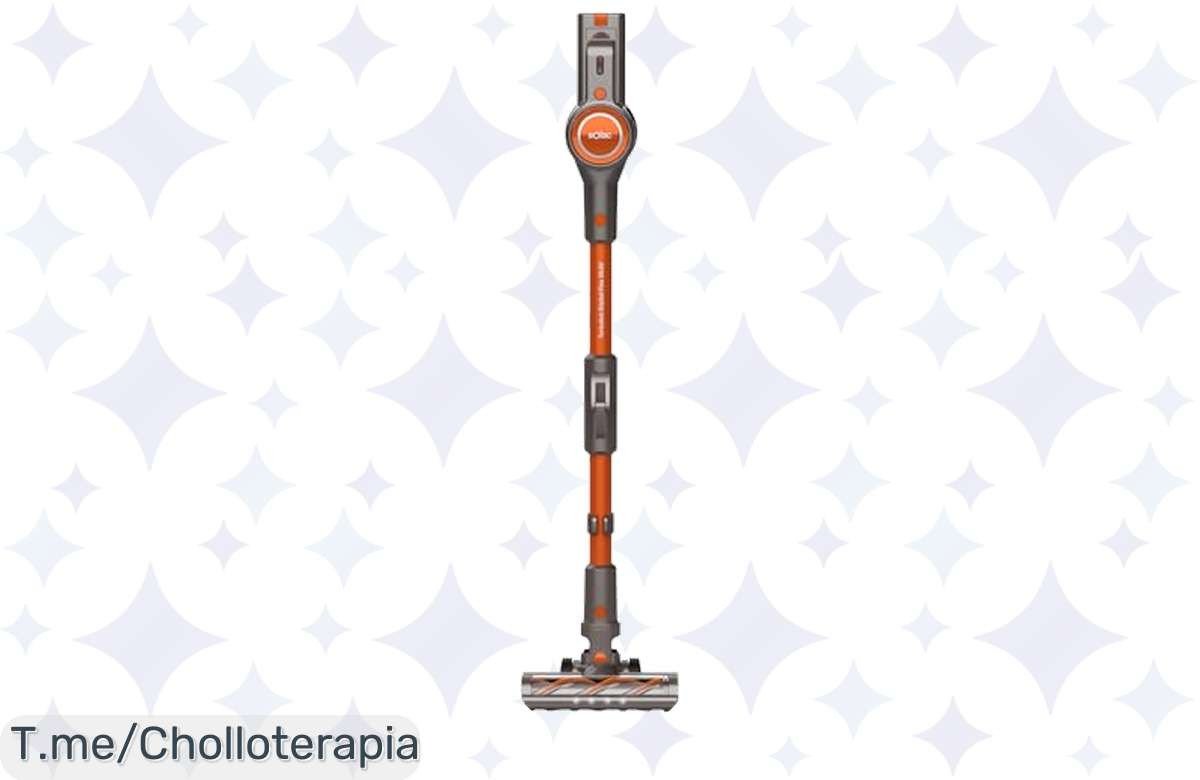Revoluciona tu limpieza con el aspirador Solac Turbobat, succión increíble y carga rápida. Aprovecha este super chollo, stock limitado, ¡compra ahora antes de que se agote!