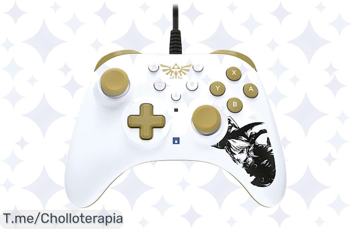 Super Chollo: HORIPAD Turbo para Zelda con licencia oficial de Nintendo. Activa tu juego al máximo y disfruta horas de diversión. ¡Compra ya antes de que se agoten!