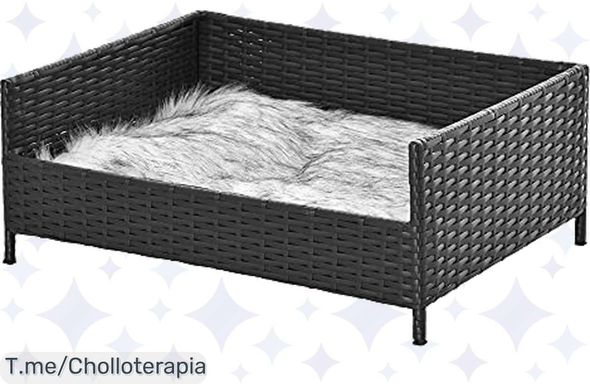 Súper oferta: Sofá cama Pawhut para tu mascota, ¡comodidad total a precio de risa!