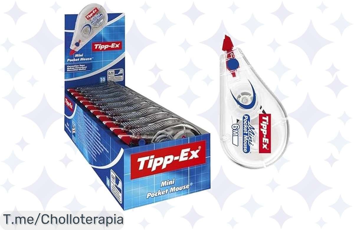 TippEx Mini Pocket Mouse: ¡Corre que vuelan, super oferta en cinta correctora!