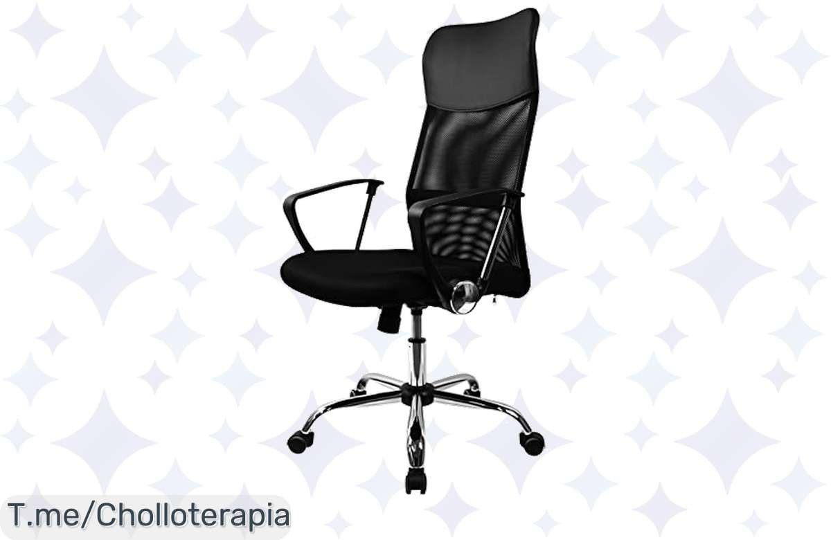 Transforma Tu Día con la Silla de Oficina Ergonómica que Ofrece Comodidad y Frescura Nunca Vista, ¡Aprovecha Este Ofertón Limitado y Llévatela Ya!