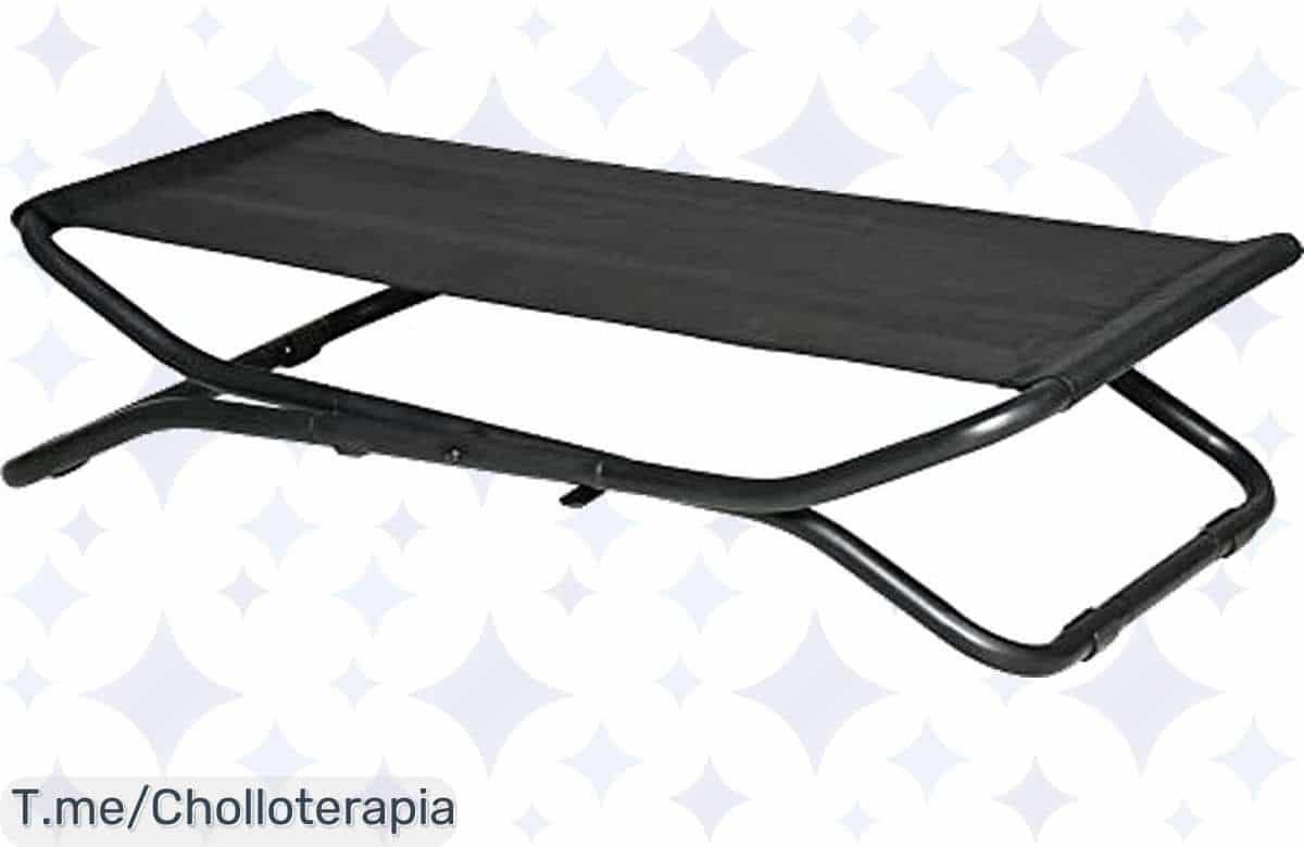 Transforma el descanso de tu mascota con la cama elevada PawHut, malla transpirable y acero resistente, ¡ofertón exclusivo por tiempo limitado! Ahorra y dale lo mejor ya.