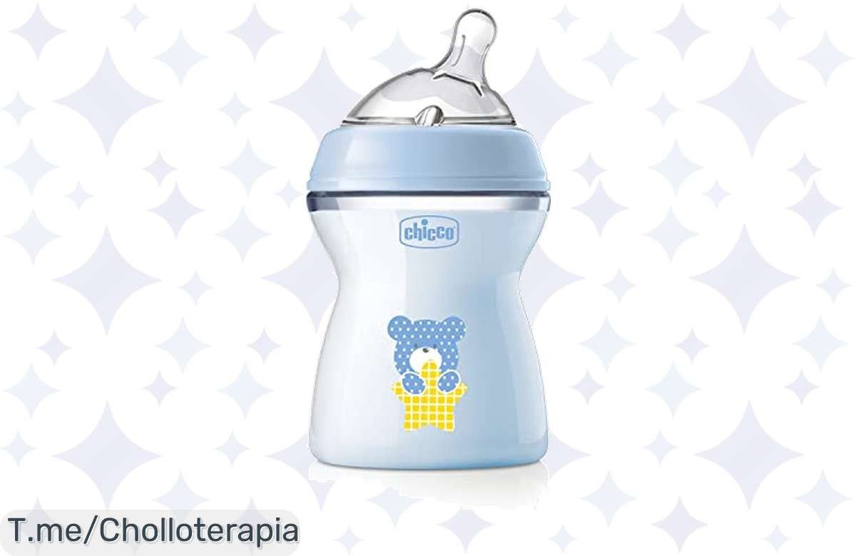 Transforma la alimentación de tu bebé con el Biberón AntiCólicos Chicco y dile adiós a los cólicos. Aprovecha este super chollo antes de que se agote. ¡Compra ya!