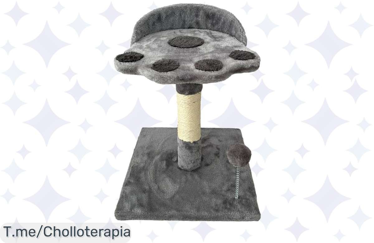 Transforma la diversión de tu gato con el árbol rascador COTTECOTA, un super chollo que no puedes dejar pasar: ¡hazlo feliz hoy mismo antes de que se agote!