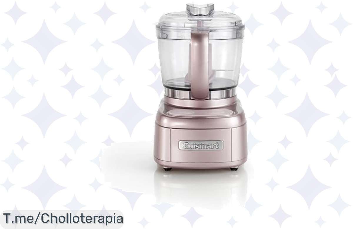 Transforma tu cocina con el Cuisinart Mini Prep Pro, cuchilla reversible y limpieza fácil. ¡Aprovecha este ofertón único y llévatelo a un precio loco antes de que se agote!