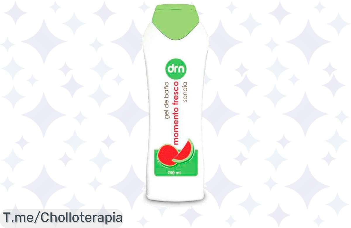 Transforma tu ducha con el Gel de Baño Sandía y siente frescura total.