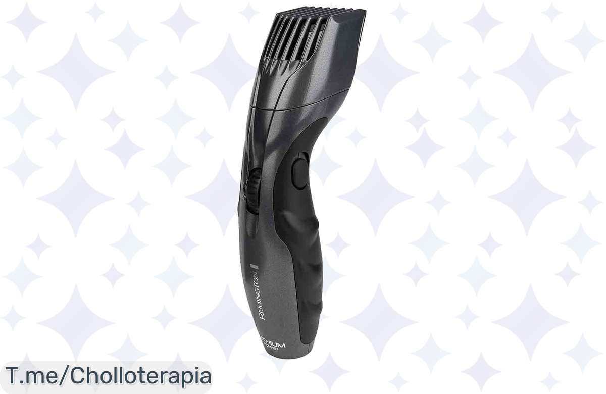 Transforma tu estilo con la Remington recortadora de barba, cuchillas de cerámica avanzada y resultados profesionales en casa. Aprovecha este ofertón único y compra ya antes de que se agote.