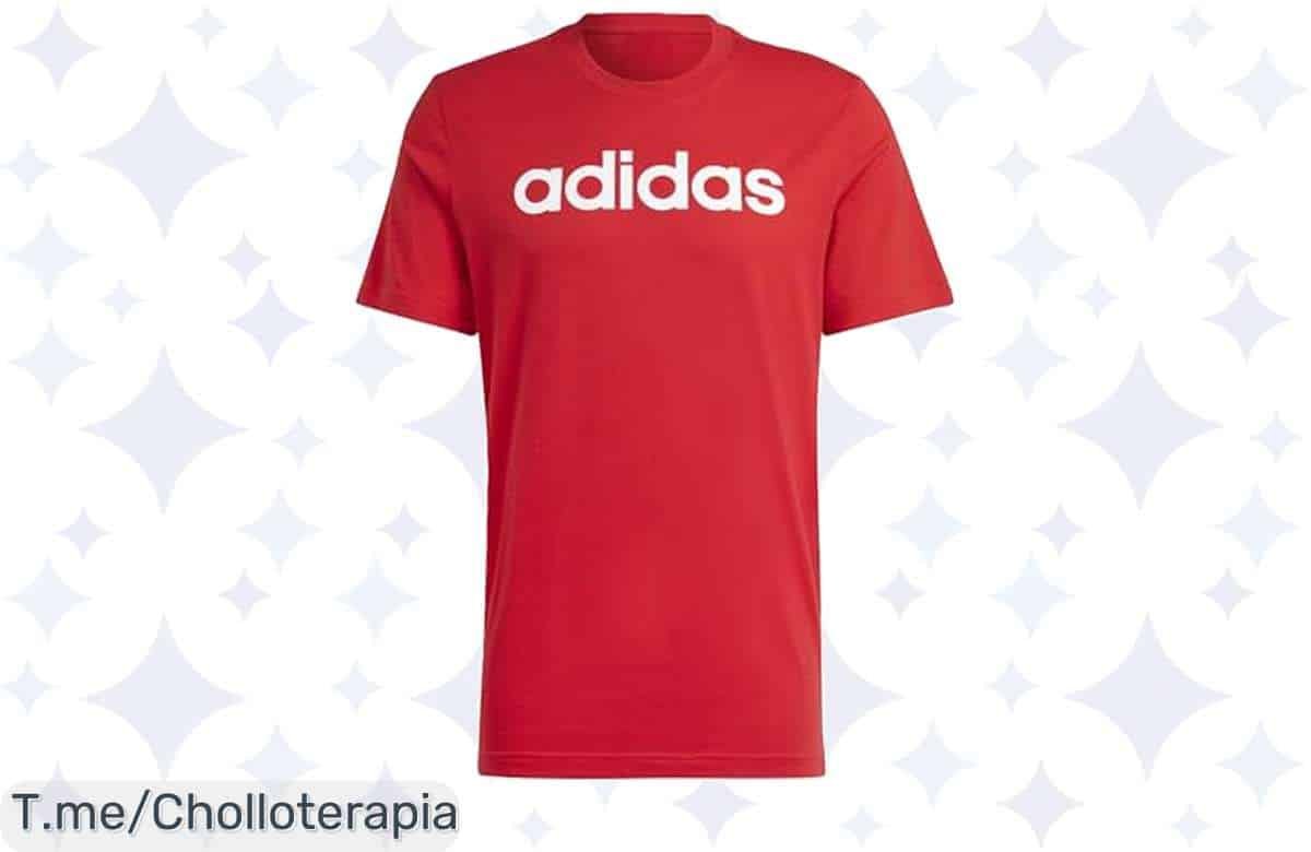Transforma tu estilo con la camiseta adidas Essentials, comodidad única y diseño exclusivo. ¡No dejes escapar este chollazo, actúa ya antes de que se acabe!