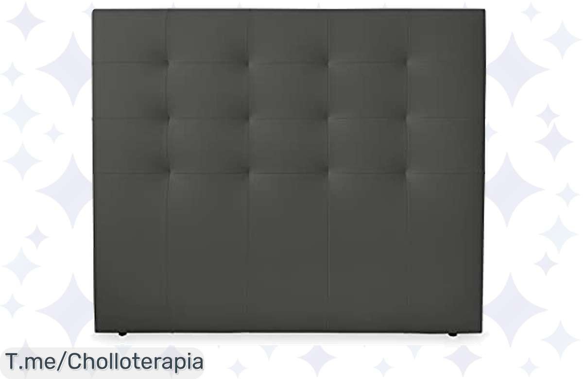 Transforma tu habitación con el Cabecero París Acolchado, un ofertón con limpieza fácil y sin sustancias nocivas. No dejes pasar este super chollo, ¡compra ahora antes de que se agote!