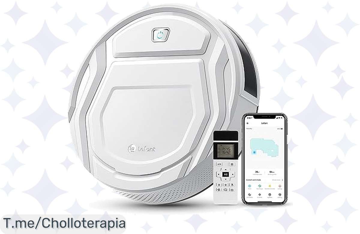 Transforma tu hogar con el Lefant Robot aspirador: succión potente, control móvil y limpieza sin esfuerzo. Aprovecha este super chollo y dile adiós a la suciedad, ¡actúa ya!