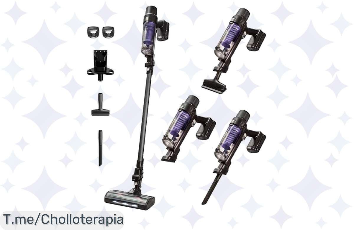 Transforma tu hogar con el Rowenta XPert 7.60: potente, ligera y sin cables. Oferta limitada a precio loco, ¡aprovecha este super chollo para una limpieza extraordinaria!