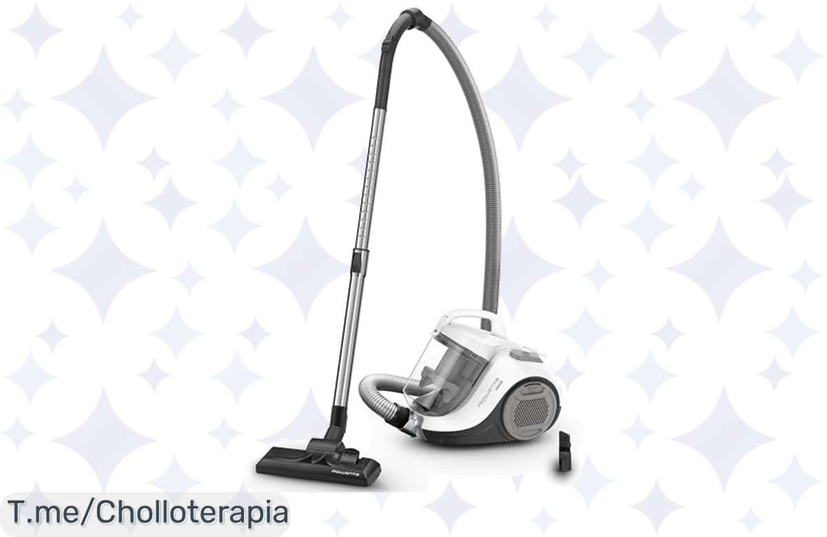 Transforma tu hogar con la aspiradora Rowenta Swift Power Cyclonic Classic, con filtración del 99,98% y un precio loco. Oferta limitada, ¡compra ya y siente la diferencia!