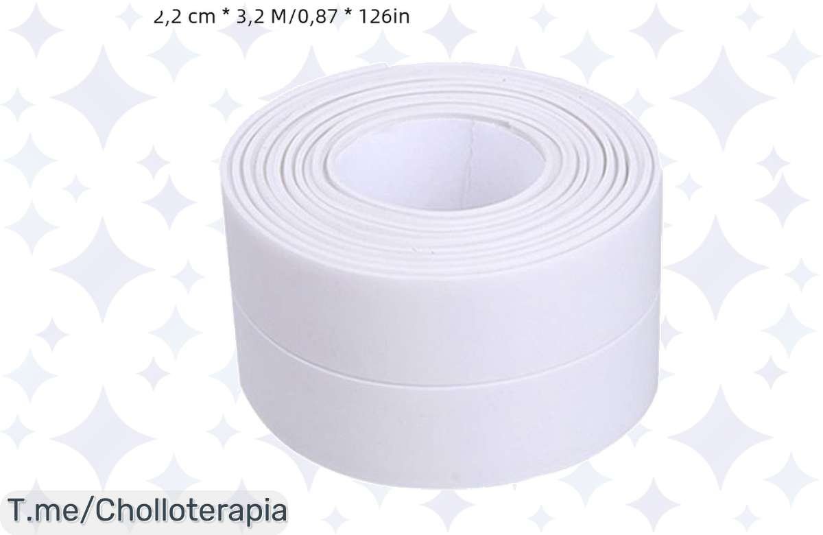 Transforma tu hogar con nuestra cinta de sellado impermeable de PVC, fácil de aplicar y con un diseño decorativo. ¡Aprovecha este ofertón y compra ahora antes de que se agoten!