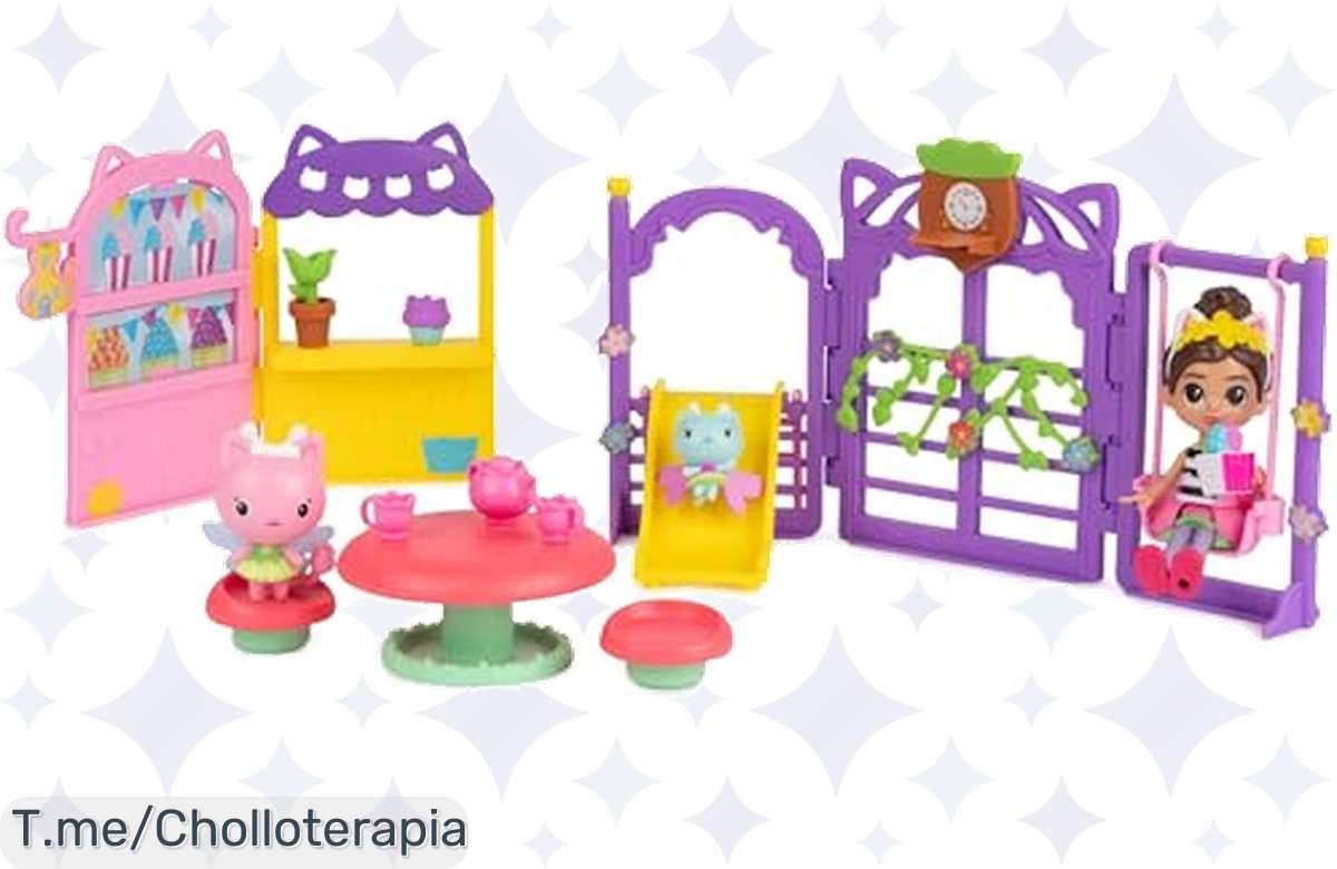 Transforma tu hogar en un mundo de diversión con la Casa de Muñecas de Gabby, 21 piezas de pura magia a un precio loco ¡Aprovecha este ofertón antes de que se agote!
