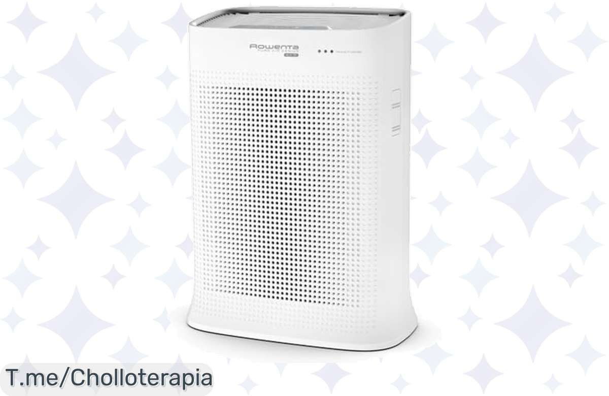 Transforma tu hogar y respira puro como nunca con el purificador de aire Rowenta PU3080; disfruta de un aire fresco con un descuento brutal, ¡oferta limitada y nunca vista!